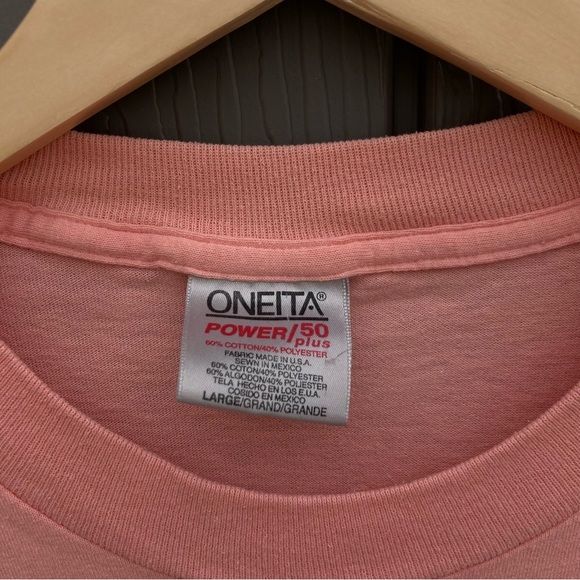 Vintage 90s Tshirt Aquatic Ocean Animal Print Turtle Dolphin Sea horse Sun Palms - Picture 4 of 9